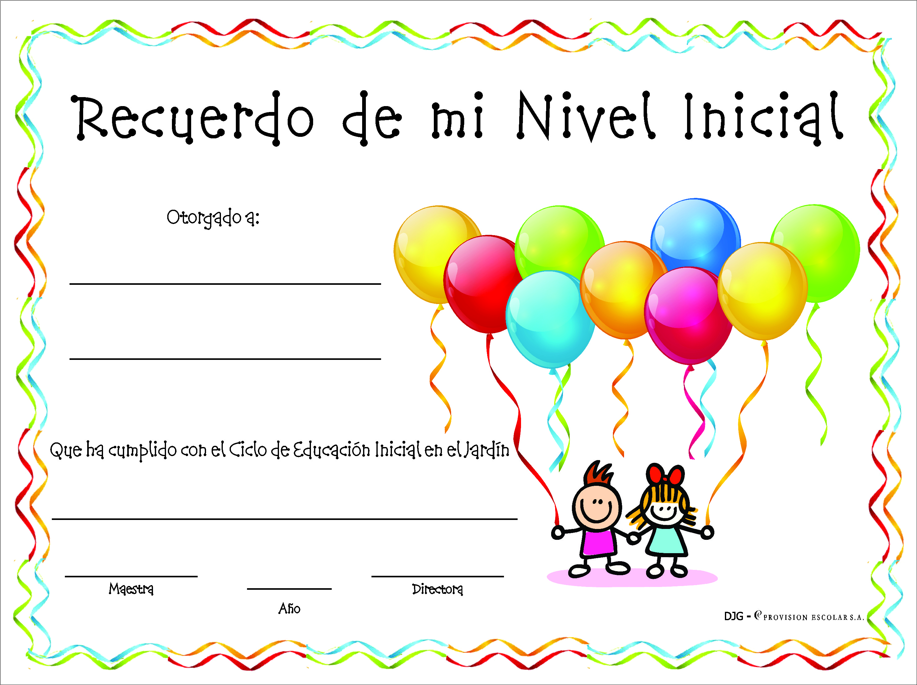 DIPLOMA N.INICIAL GLOBITO