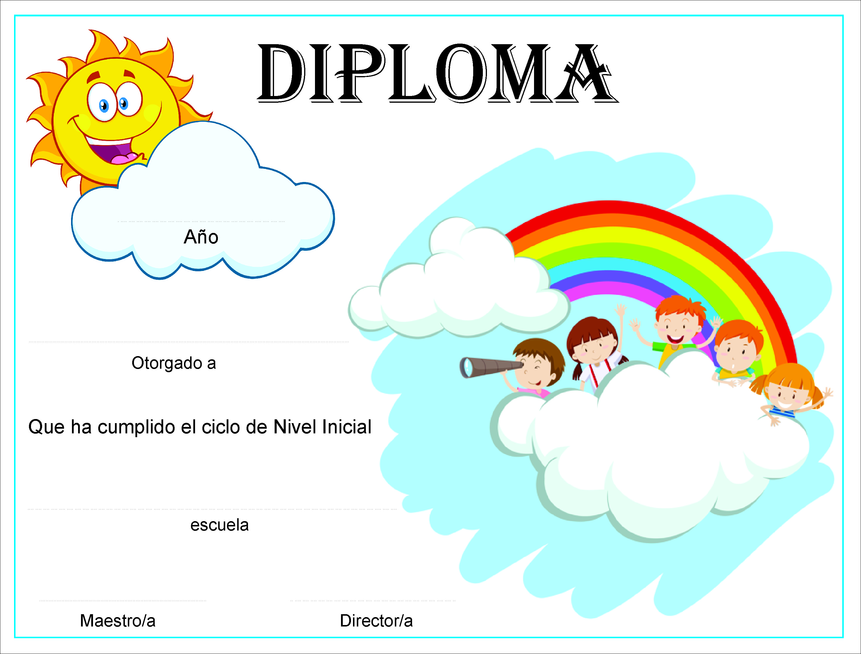 DIPLOMA N.INICIAL ARCO IRIS